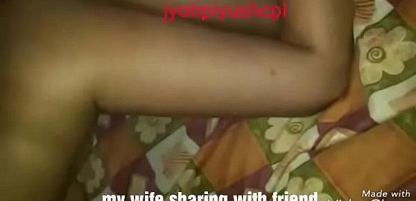  My indian wife sharing with friend full moaning hard